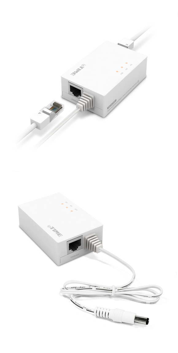 ipTIME POE 스플리터1 5V 9V 12V 전압선택/네트워크장비/네트워크공구/네트워크액세서리/분배기/스플리터/