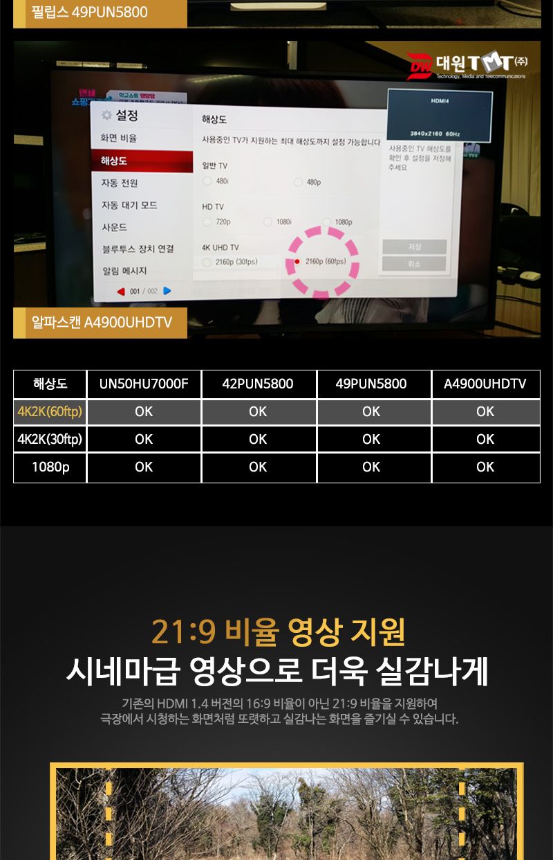 데이터전송/영상신호케이블/케이블/고급케이블/모니터케이블/TV케이블/HDMI케이블/다용도케이블/연장케이블