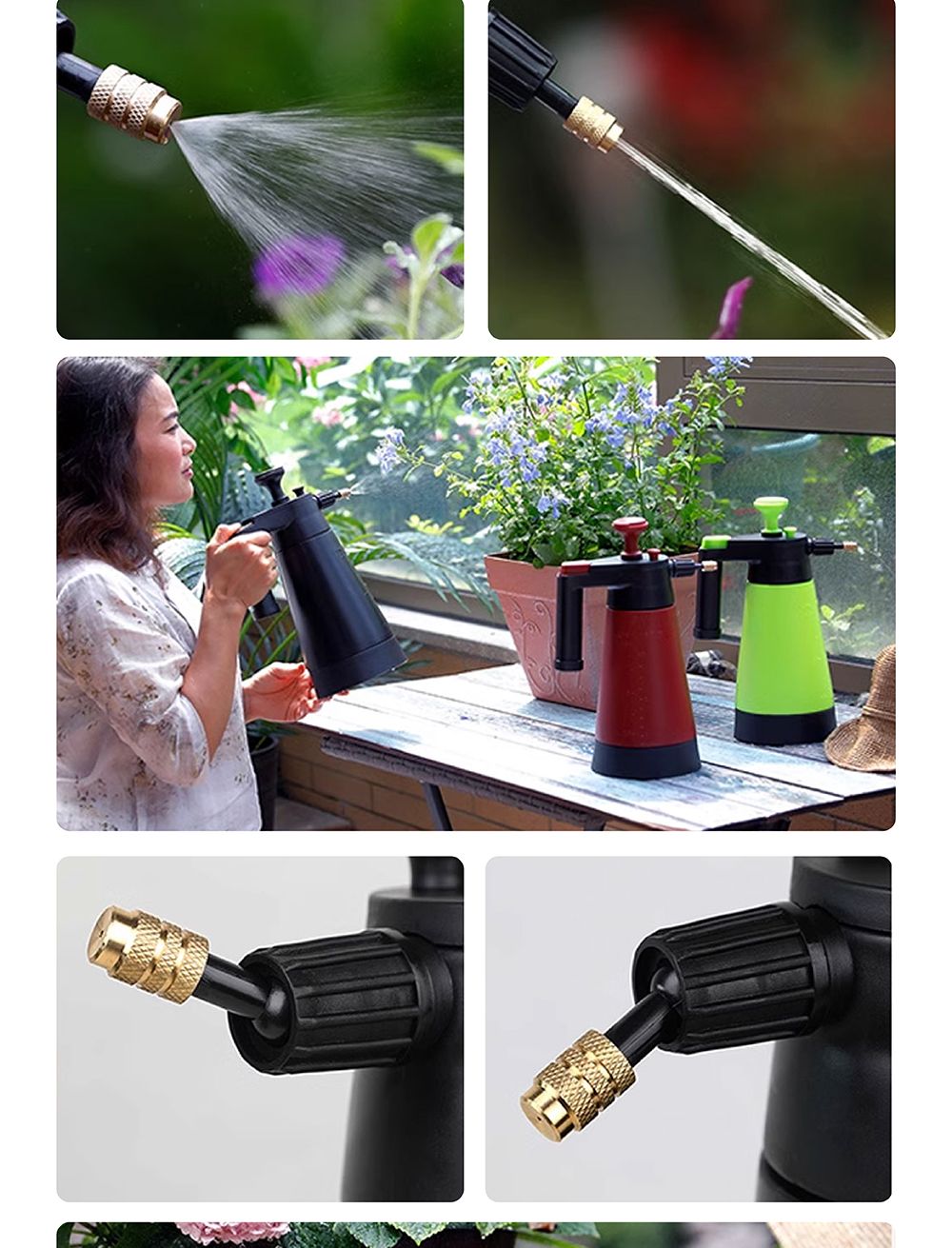 블랙 스페셜 1.5L 압축 분무기/압축식분무기/압축분무기/나무분무기/화분분무기/원예분무기/분무/물조리개/