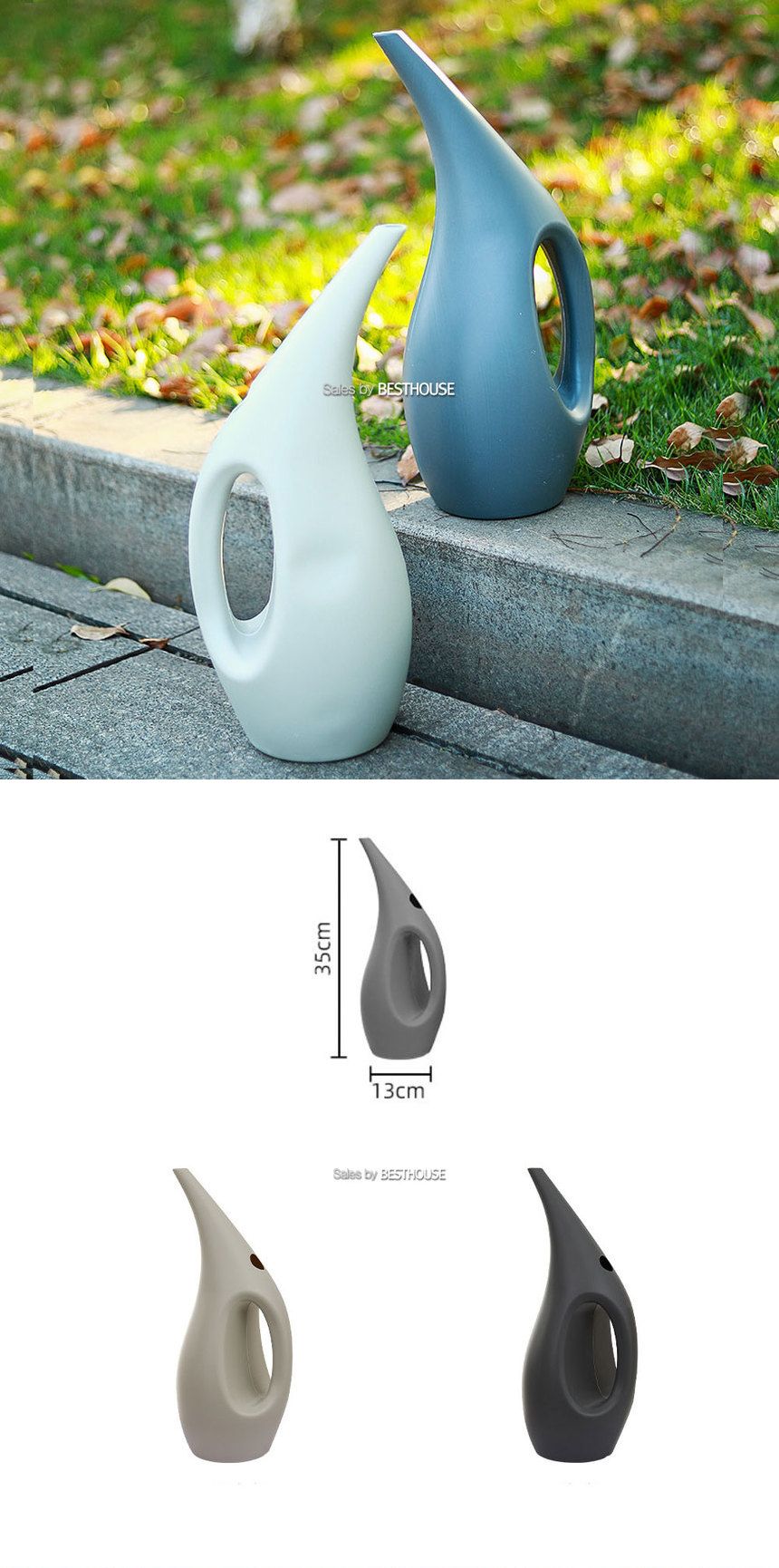 슬림라인 1.5L 물조루 물뿌리개/물조리개/화분조루/화분물조루/원예조리개/화분물주기/조경물뿌리개/식물물