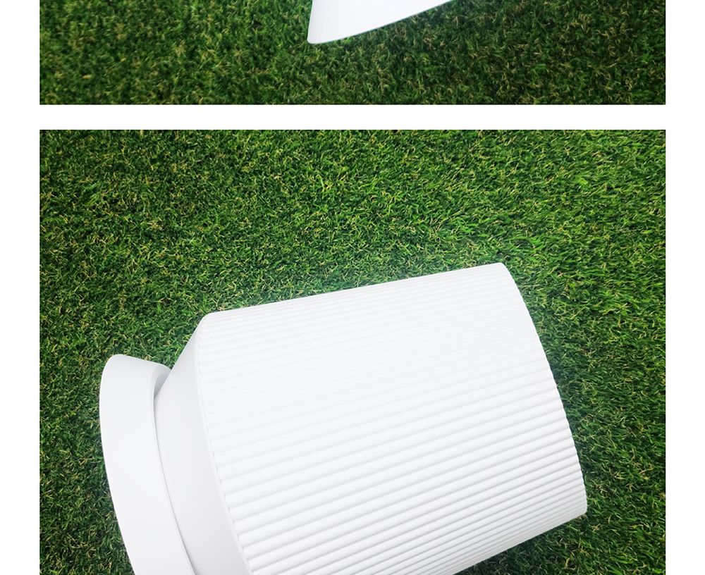 고강도 플라스틱 화분 세로줄무늬 사일로팟 17x25cm/플라스틱화분/튼튼한화분/북유럽풍화분/개업화분/거실