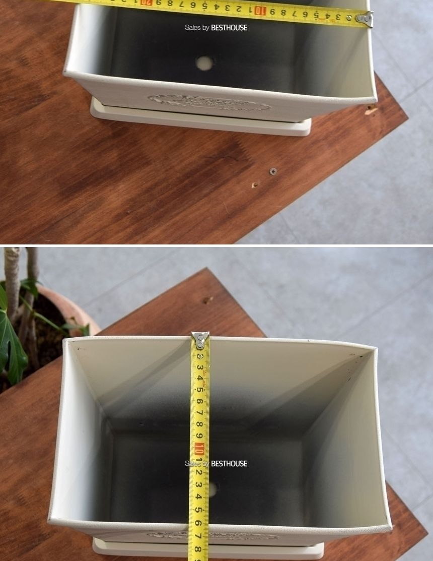 빈티지 플라스틱화분 옆이넓은 직사각 Q26 26x16x20cm/화분/정원용품/홈가드닝용품/가드닝용품/가정용화분/