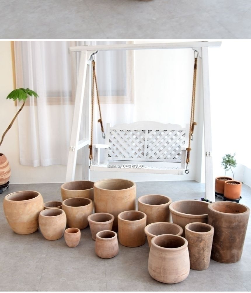 3개셋빈티지 아쿠아 토분화분 에그팟 20 27 37/화분/토분/예쁜토분/빈티지토분/원예용품/정원용품/분갈이화