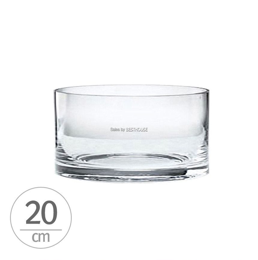 유리화분 화병 수반 SH20x10 낮은원형/수반/화병/인테리어수반/인테리어화병/디자인수반/디자인화병/꽃병/