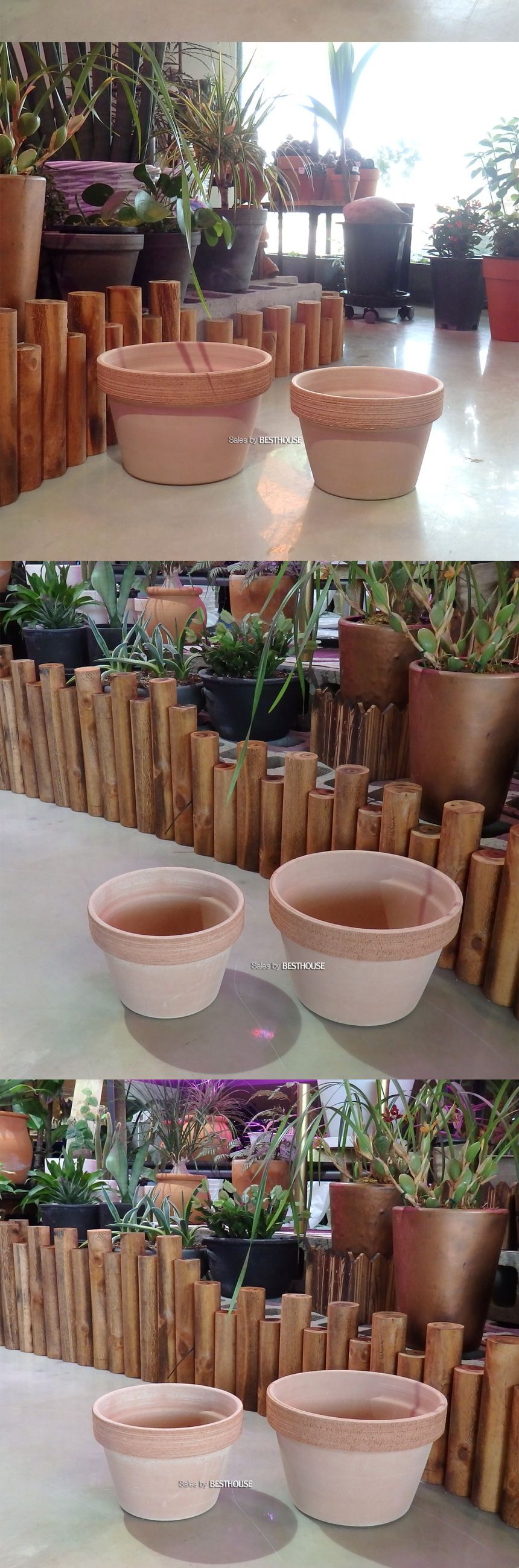 이탈리아 토분.낮은 원형 소보로그래피도E25 25x17cm/화분/흙화분/토분/예쁜화분/디자인화분/인테리어화분/