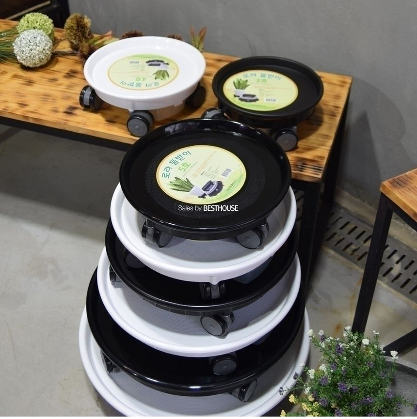 남영 (원형)바퀴9호 (내경410 외경450mm) 서랍 물받침 화분받침대/화분받침/화분받침대/화분물받침/인테리