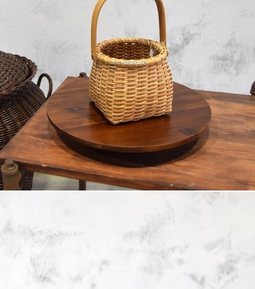 원목 회전 화분받침대 꽃꽂이 돌림판 33cm/화분받침/화분받침대/화분물받침/인테리어화분받침대/디자인화분