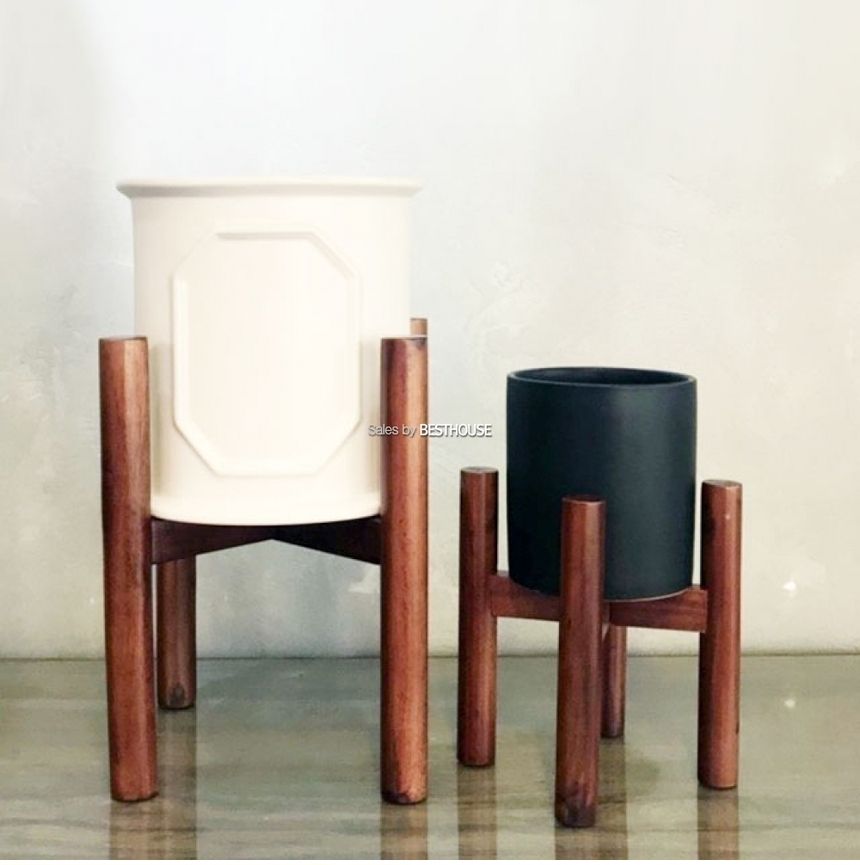 원주목형 원목 화분 받침대 (A1호) 내경150mm 우드스텐드/화분받침/화분받침대/우드화분받침/나무화분받침/