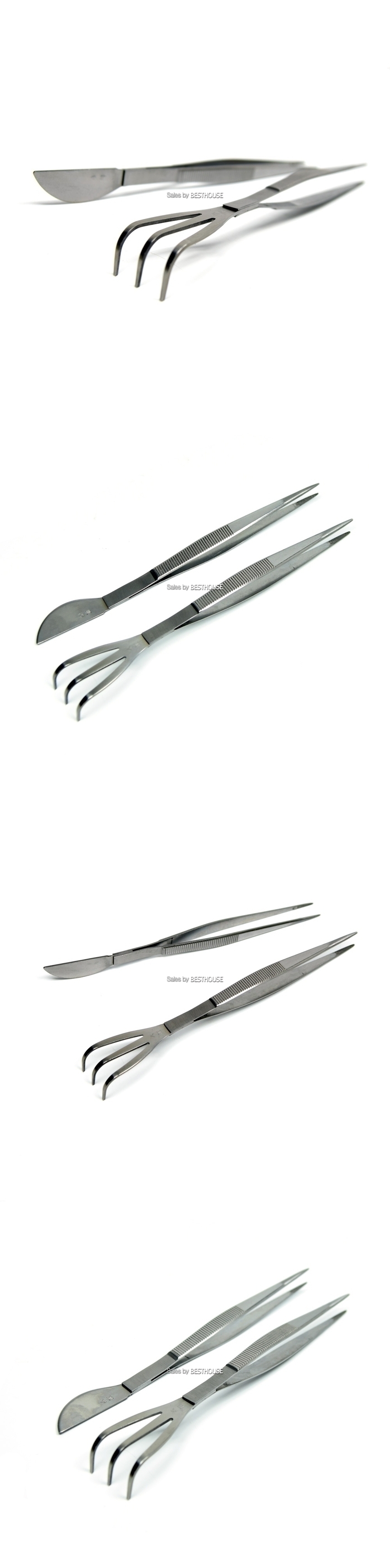 원예 기능성 핀셋 20cm (칼달린핀셋.갈쿠리달린핀셋)/원예도구/조경도구/핀셋/원예핀셋/조경핀셋/원예용핀