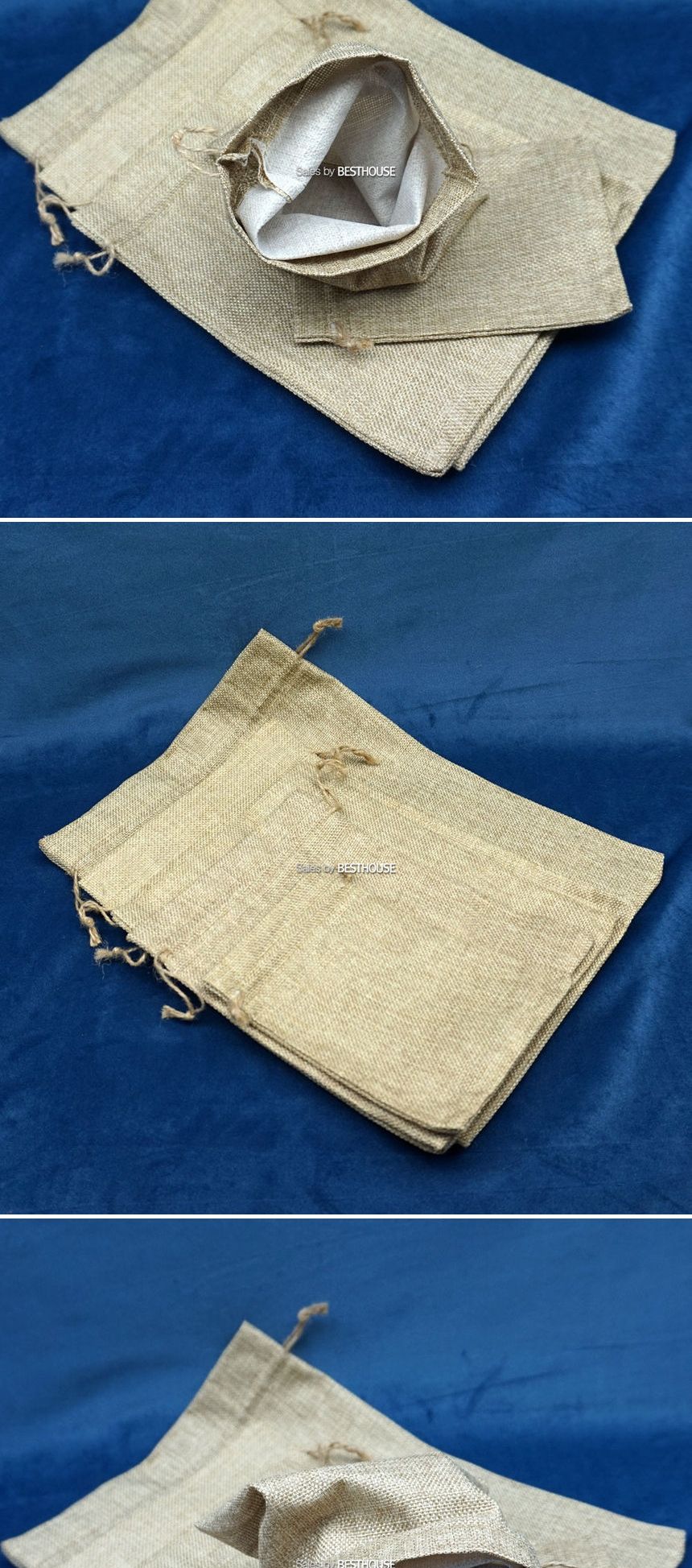 마대 자루 주머니-화분 소품 커버 20x24cm/화분/화분커버/감성커버/소품커버/주머니/파우치/커피콩주머니