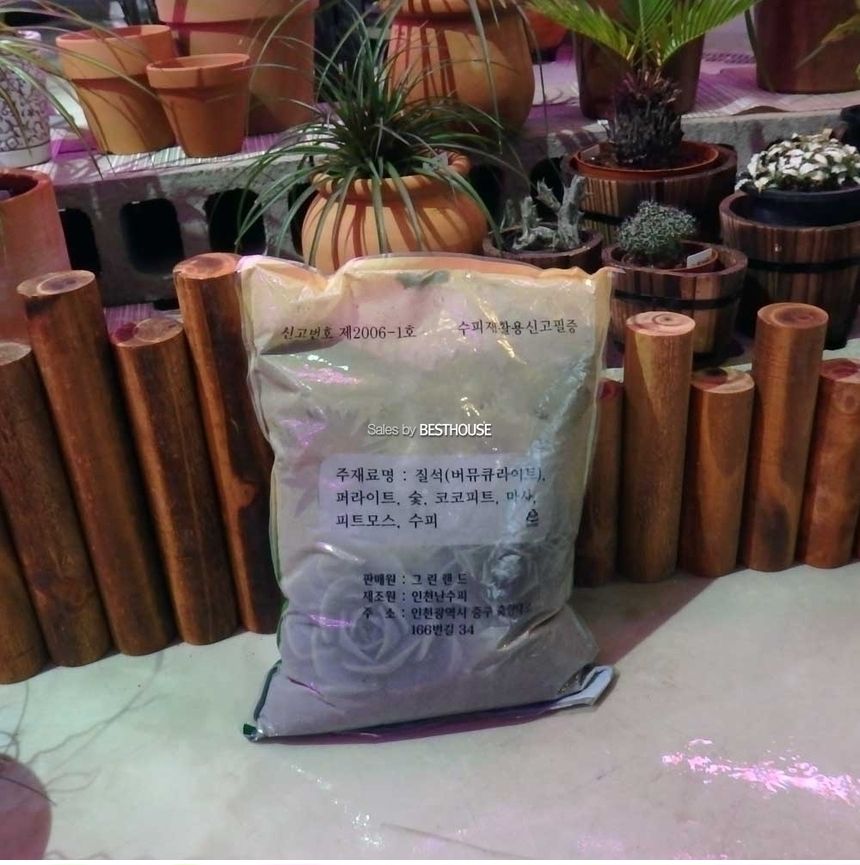 바이오세라믹 BIO 선인장 다육이 전용 분갈이 흙 12L(대)/흙/원예용흙/원예흙/원예용품/식물키우기/분갈이