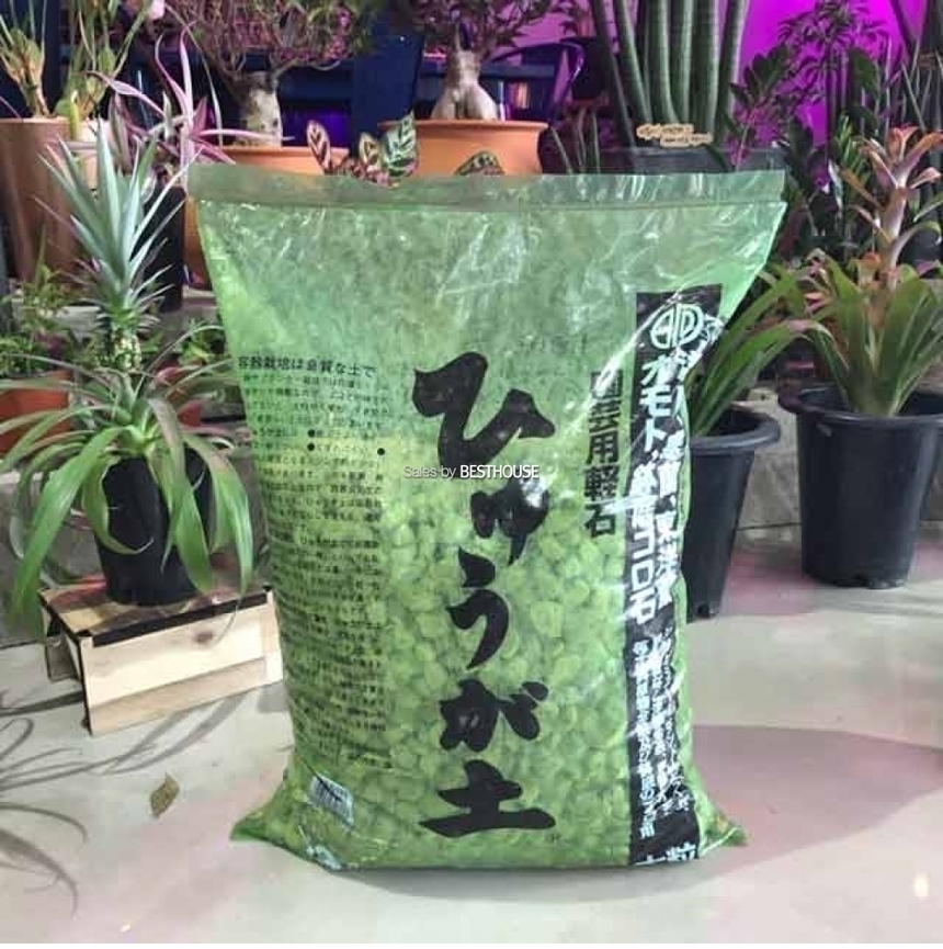 휴가토 난석 란석 18L 그린 (대립)/난석/원예돌/원예용돌/원예용품/난키우기/난자갈/자갈/돌/조경용돌/조경