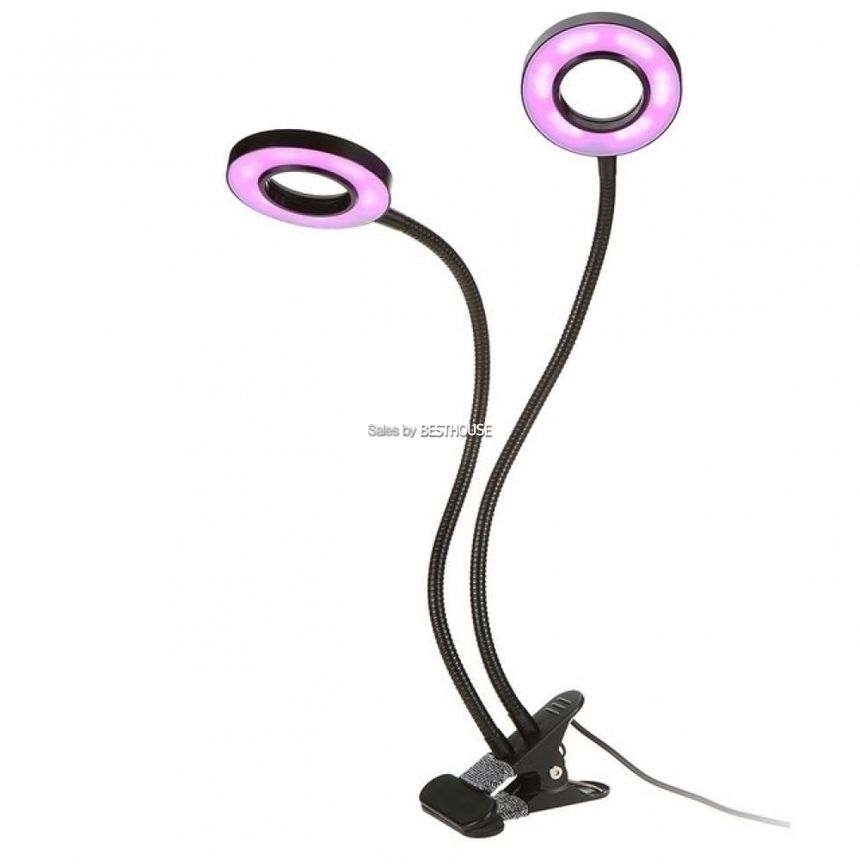 USB 5v 식물성장 10W+10W LED 자바라 듀얼 링 (원형)/식물조명/식물용조명/식물성장조명/식물성장용조명/식