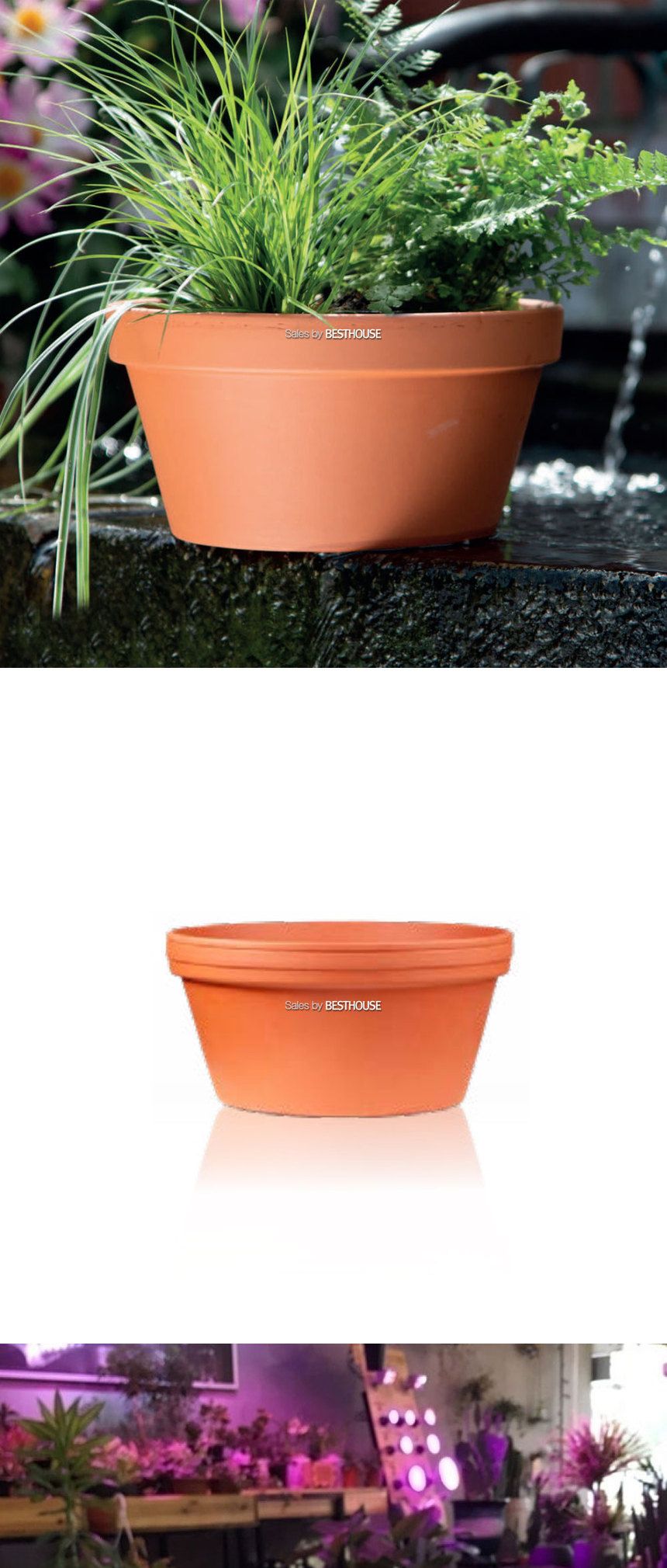 베하몰 독일산 낮은 분재화분 클래식 황토색 D22x11cm/분재화분/낮은화분/넓은화분/식물화분/화분/인테리어