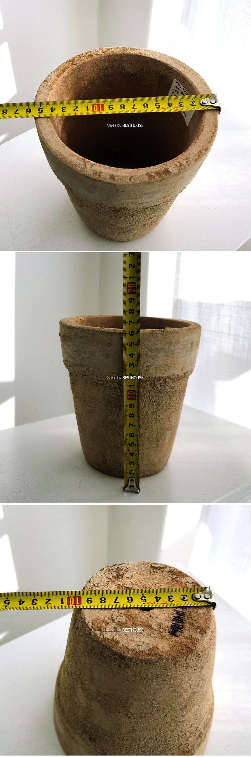 베스트하우스 빈티지 토분 H100260 15x16cm 엔티크/빈티지화분/빈티지토분/토기화분/인테리어화분/토분/꽃