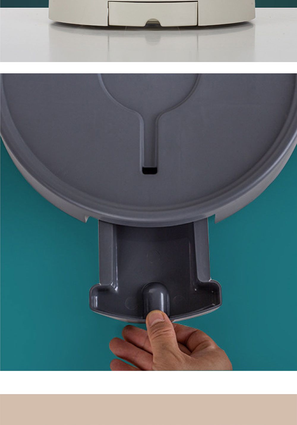 서랍형 히든바퀴 초슬림 화분받침(원형) 원형2호 31cm/화분받침/화분받힘대/화분받침대/원형화분받침/둥근