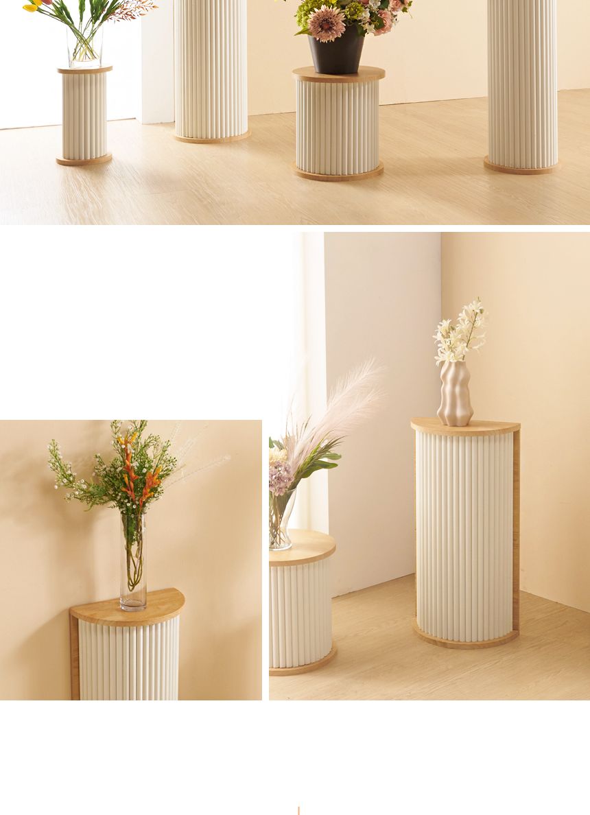 로마 원형 350 화분받침대 3D02/화분받침/화분받침대/디자인화분받침/나무화분받침/스탠드화분받침대/인테