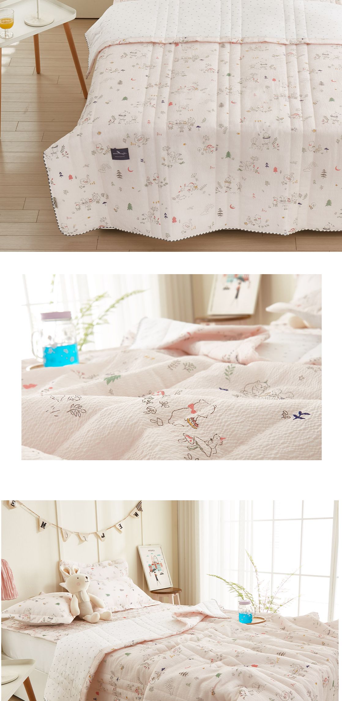 페스티벌 스노우리플 아사면 침구세트/여름이불/여름이불패드/여름이불세트/아이방이불/여름누빔이불/여름 - G마켓 모바일