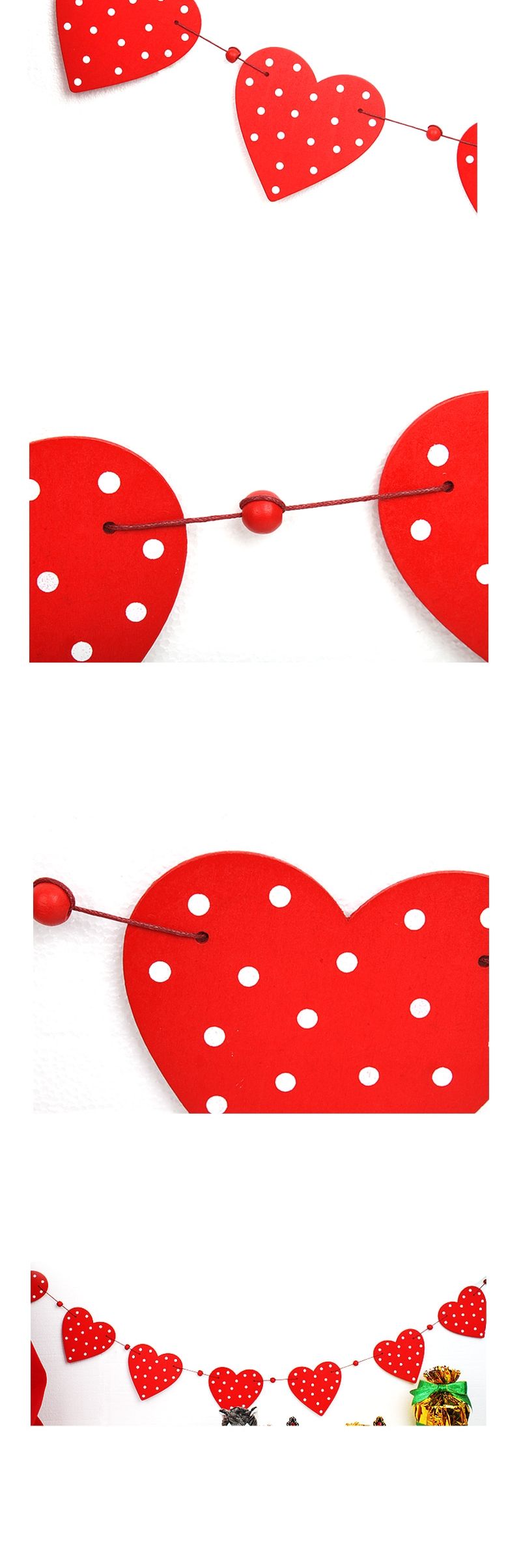 고급하트가랜드(레드)/하트가랜드/파티가랜드/생일가랜드/고급하트가랜드/네오텍스가랜드/감성가랜드/방꾸