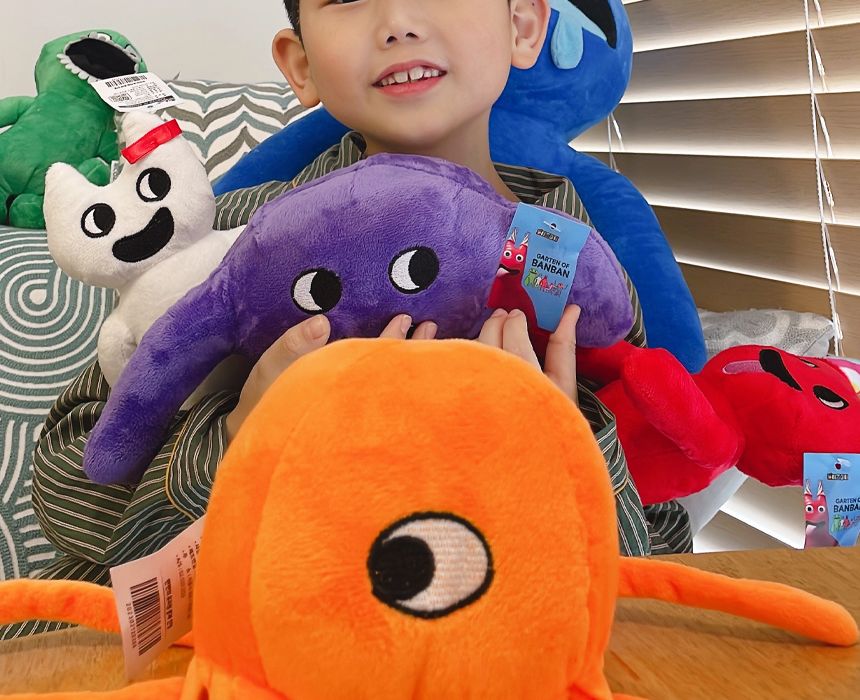 반반의 유치원 봉제 인형 8종/캐릭터인형/봉제인형/장식용인형/인테리어인형/단체선물/유치원선물/어린이집