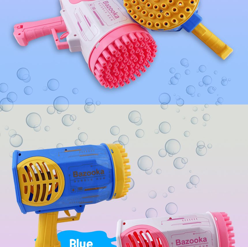 KC인증 69버블홀 바주카 게틀링 자동 버블건/비누방울총/비누방울건/비누방울자동건/버블놀이/비누방울놀이