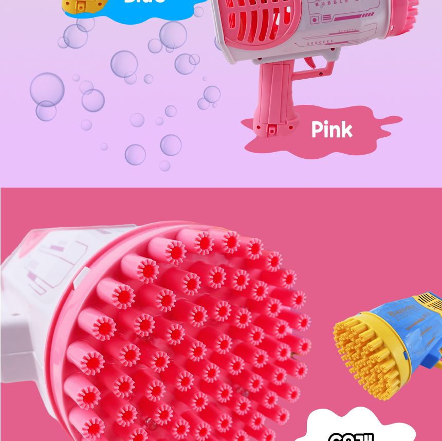 KC인증 69버블홀 바주카 게틀링 자동 버블건/비누방울총/비누방울건/비누방울자동건/버블놀이/비누방울놀이