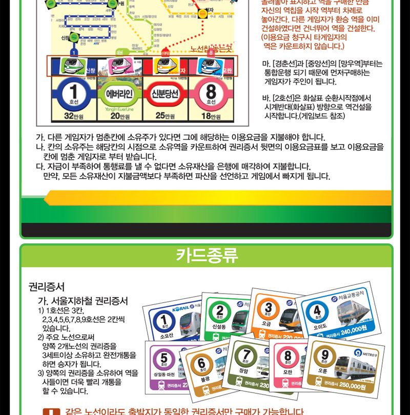 보드게임/학습게임/전략게임/취미보드게임/취미용보드게임/가족보드게임/지하철노선게임/학습보드게임/전략