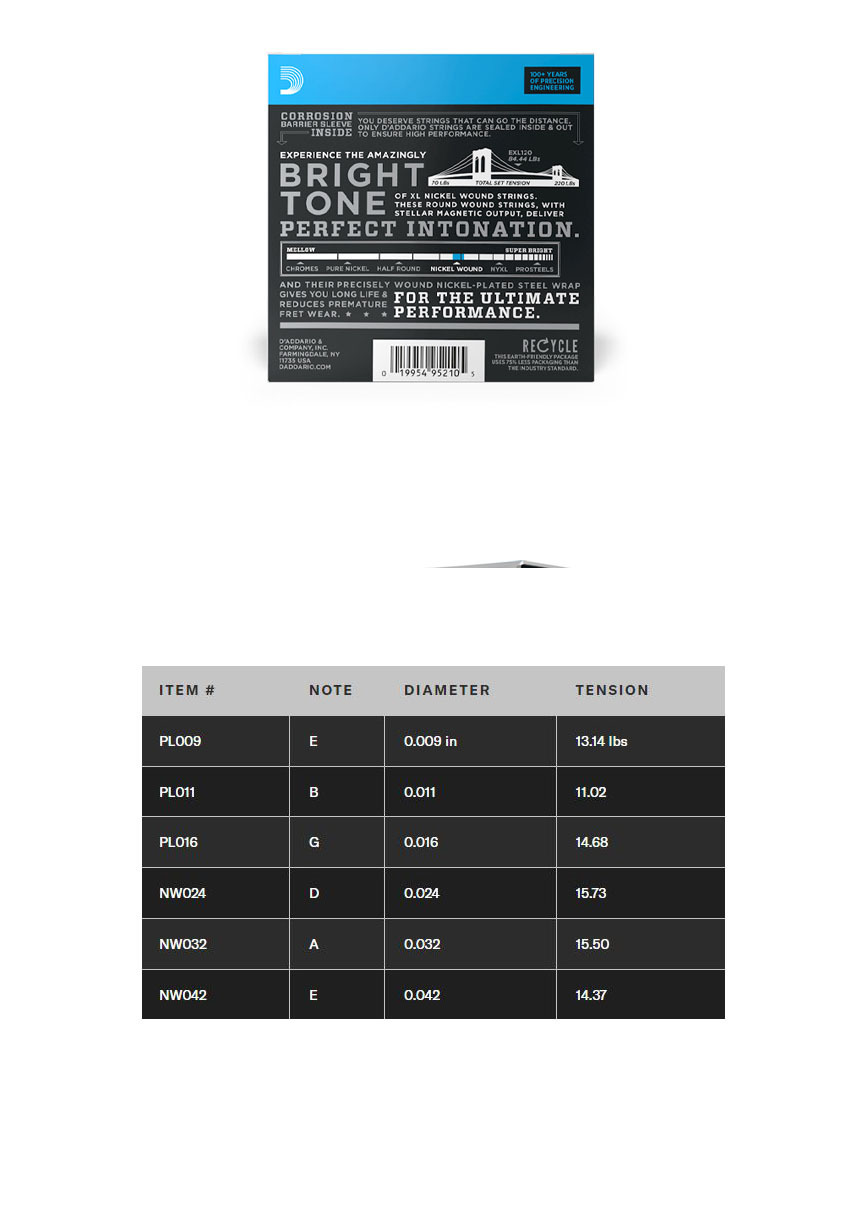 009-042 일렉기타줄 Super-Light OOmt33 10팩 일렉줄/일렉기타스트링/일렉스트링/기타줄/일렉줄/일렉기타줄