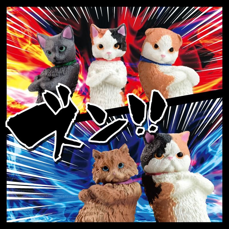 Yell 쾅 랜덤 피규어/애니멀피규어/피규어/캐릭터피규어/애니피규어/인테리어피규어/소품피규어/고양이피규