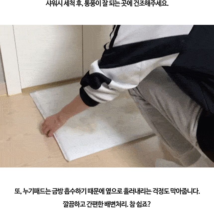 누기 패드 대형 2매/배변패드/소변패드/애견패드/애완용패드/반려동물패드/반려견패드/애견용배변패드/배변