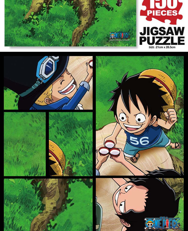 원피스 퍼즐 150P 결의/퍼즐/직소퍼즐/150피스퍼즐/150퍼즐/취미/퍼즐/150피스퍼즐/150퍼즐/직소퍼즐/150퍼