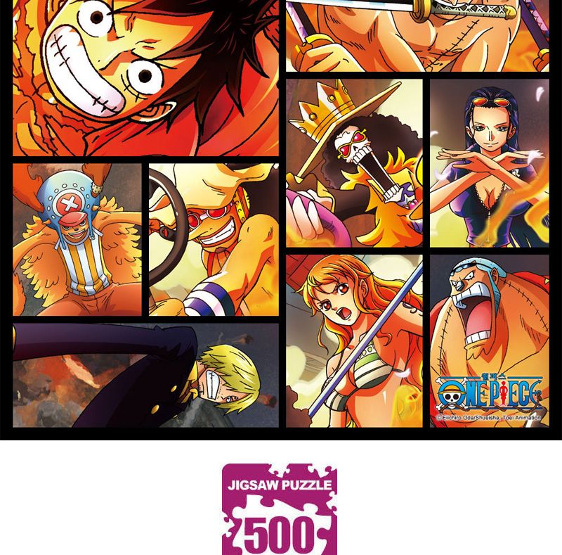 원피스 퍼즐 500P 불굴의 투지/퍼즐/직소퍼즐/500피스퍼즐/500퍼즐/취미/퍼즐/500피스퍼즐/500퍼즐/직소퍼