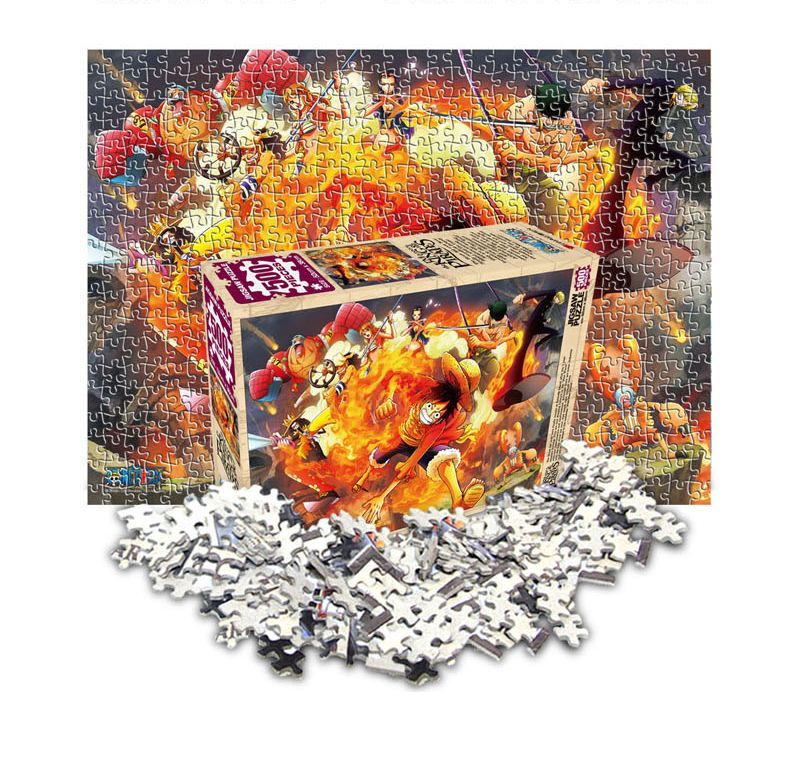 원피스 퍼즐 500P 불굴의 투지/퍼즐/직소퍼즐/500피스퍼즐/500퍼즐/취미/퍼즐/500피스퍼즐/500퍼즐/직소퍼