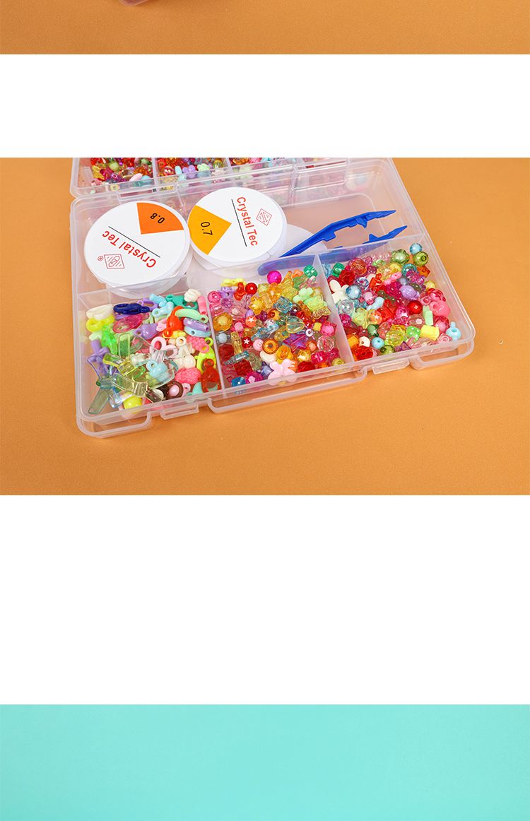 2단 구슬 꿰기 세트/2단구슬꿰기/2단구슬비즈/모양비즈/악세사리비즈/악세사리재료/비즈만들기/비즈공예/공