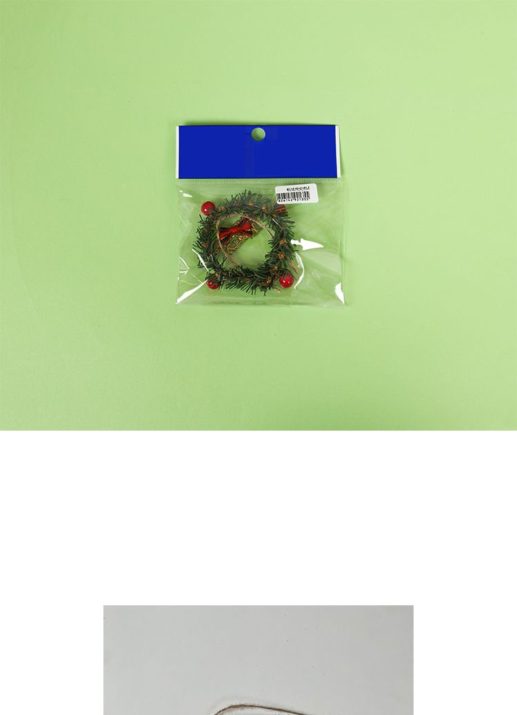 미니크리스마스리스만들기/미니리스만들기/미니리스재료/미니리스키트/미니어처리스만들기/DIY미니리스/장