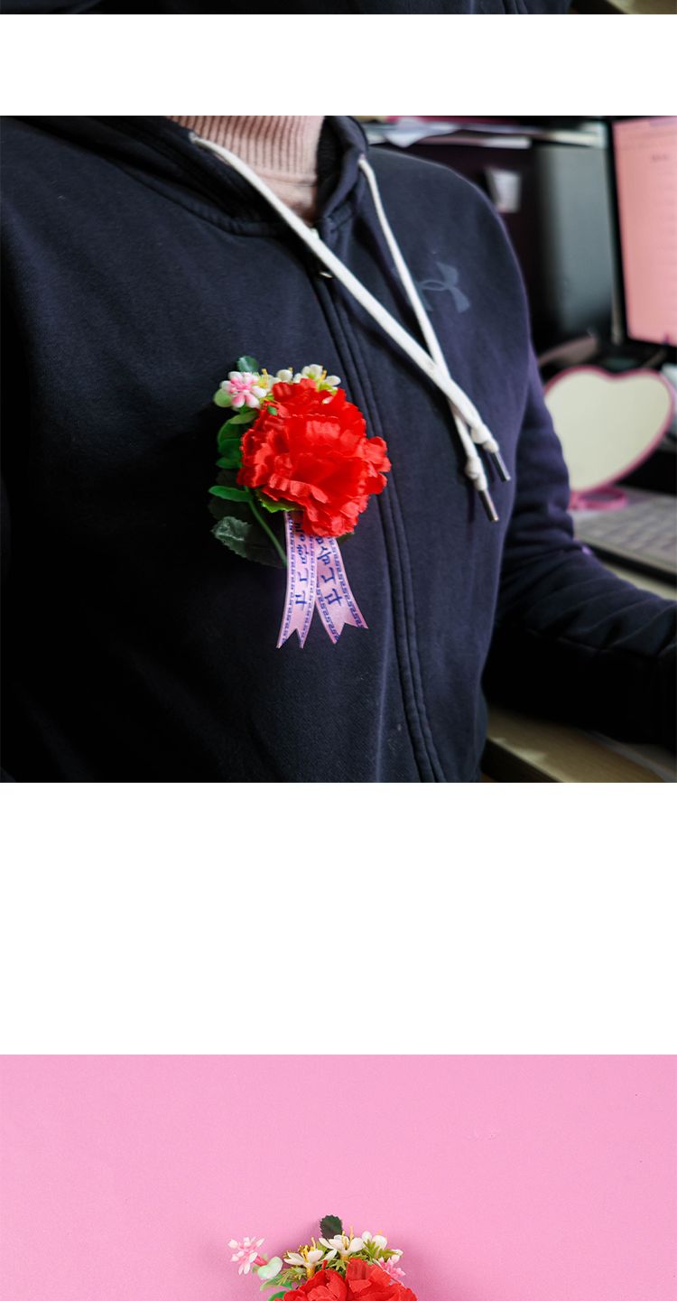 카네이션/조화카네이션/카네이션조화/카네이션선물/어버이날카네이션/카네이션/패션브로치/카네이션장식/카