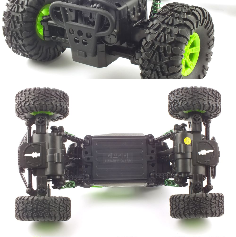 (2.4GHz)1 16 4륜 조향 4WD Rock Crawler RTR (ZC171623LGR) 방수 락크라울러 R C/무선조종자동차/알씨자동