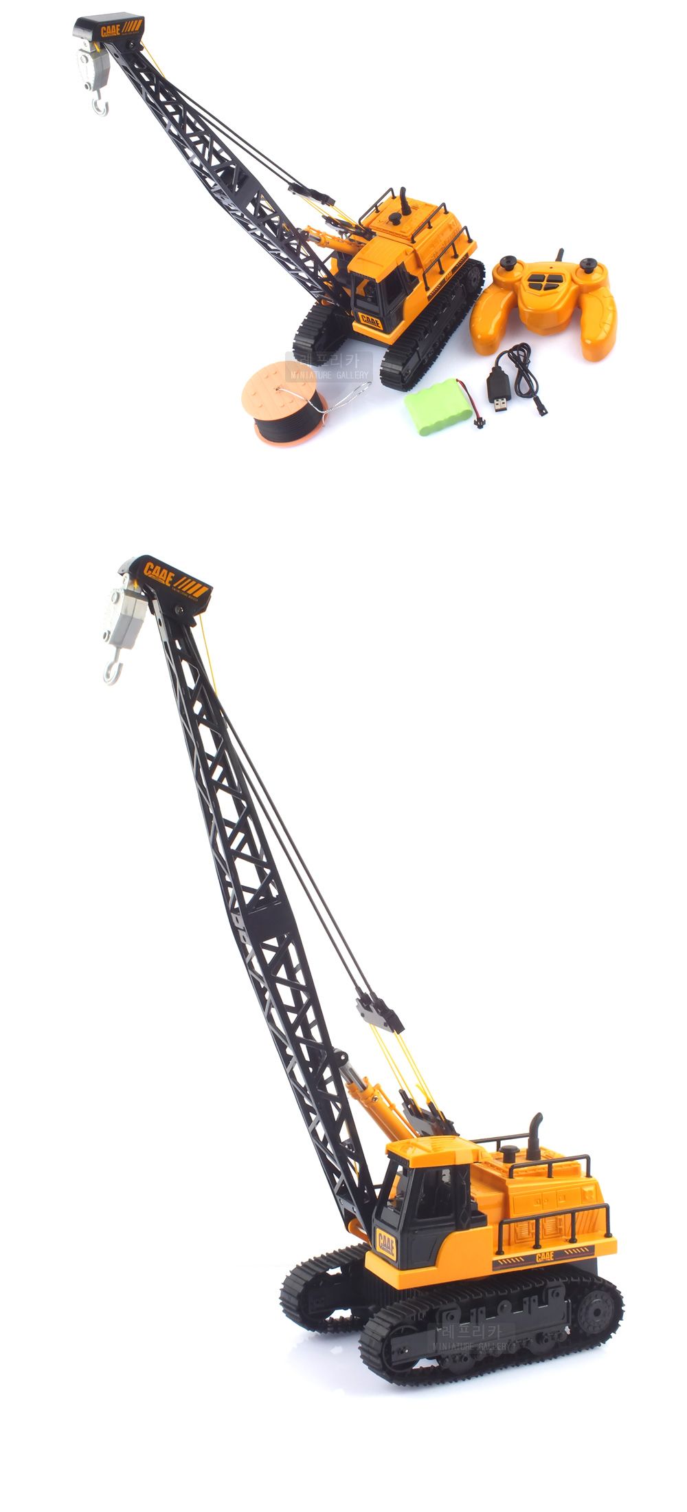 (2022 NEW UPGRADE VERSION)(2.4GHz) 1 24 크라울러 크레인 Crawler Crane R C 사운드내장 (CBT665029YE) 