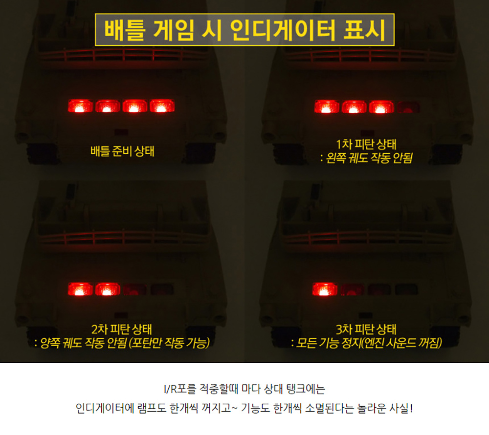 (2.4GHz)1 28 배틀탱크 세트 2.4GHz R C T-90 vs M1A2 (YAK237003SET) 에이브람스 탱크 무선모형 RC/RC카/