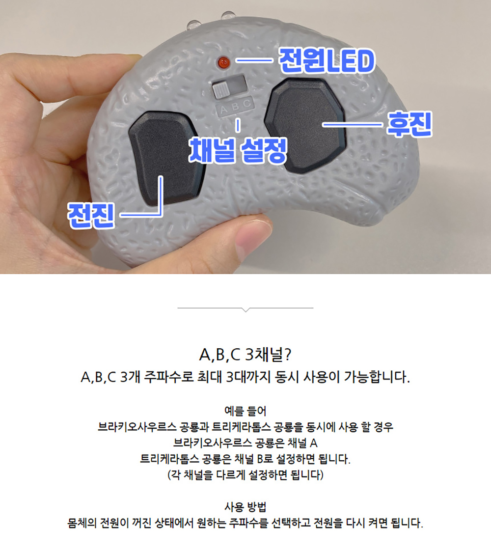 (적외선) Giant Series BRACHIOSAURUS (CBT110723) 자이언트 브라키오사우르스 공룡 RC/공룡/모형공룡/공룡