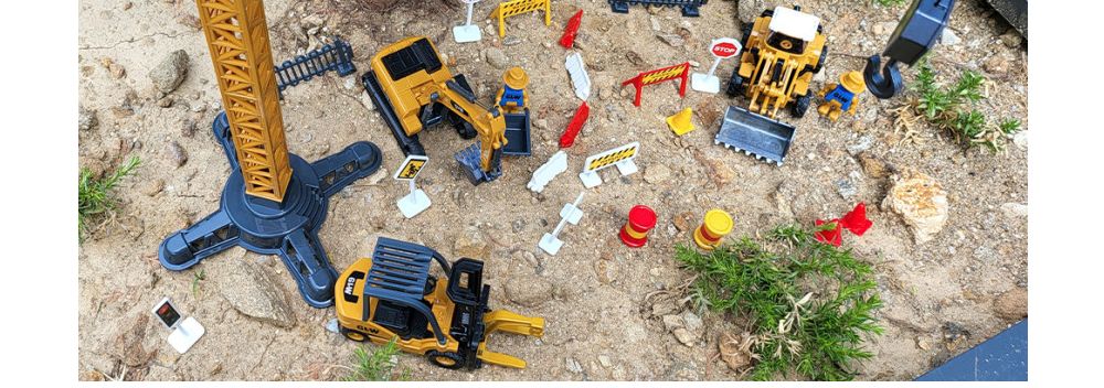 1 55 SX TOYS TOWER CRANE (SXT113687) 타워 크레인 중장비 모형/크레인모형/모형크레인/중장비모형/모형중