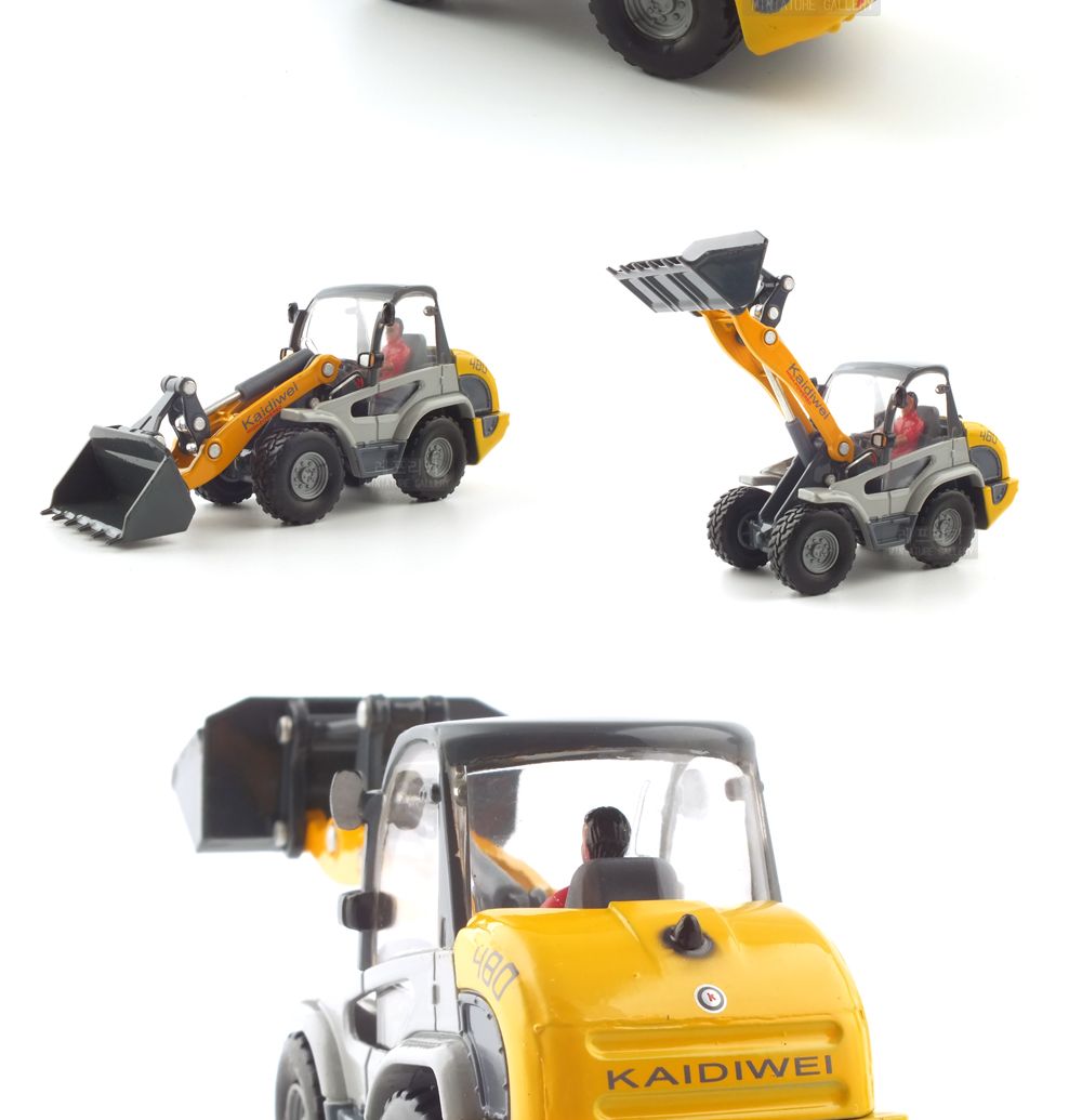 1 50 COMPACT WHEEL LOADER(KDW250023YE) 휠로더 중장비 모형/프라모델/프라모델모형/장난감모형/키덜트모