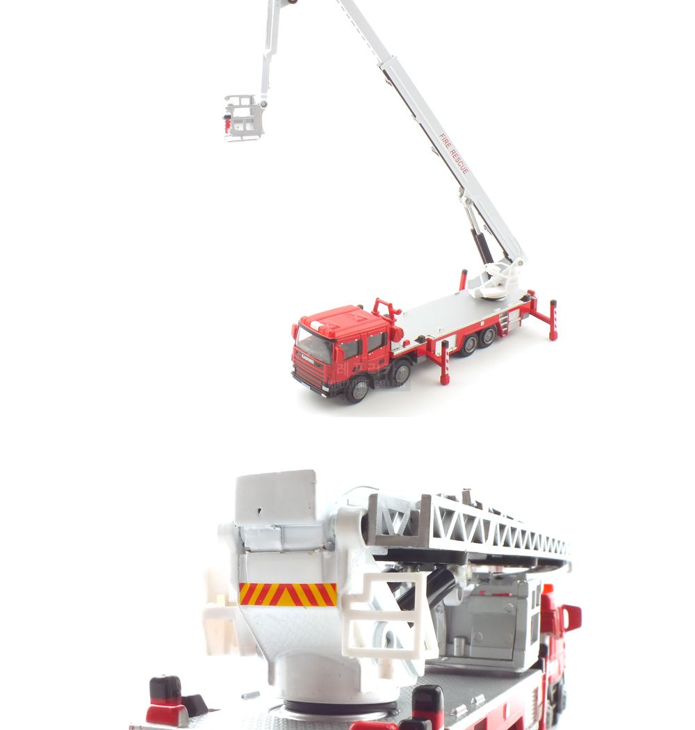 1 50 AERIAL FIRE ENGINE(KDW250146RE) 소방차 중장비 모형/프라모델/프라모델모형/장난감모형/키덜트모형/
