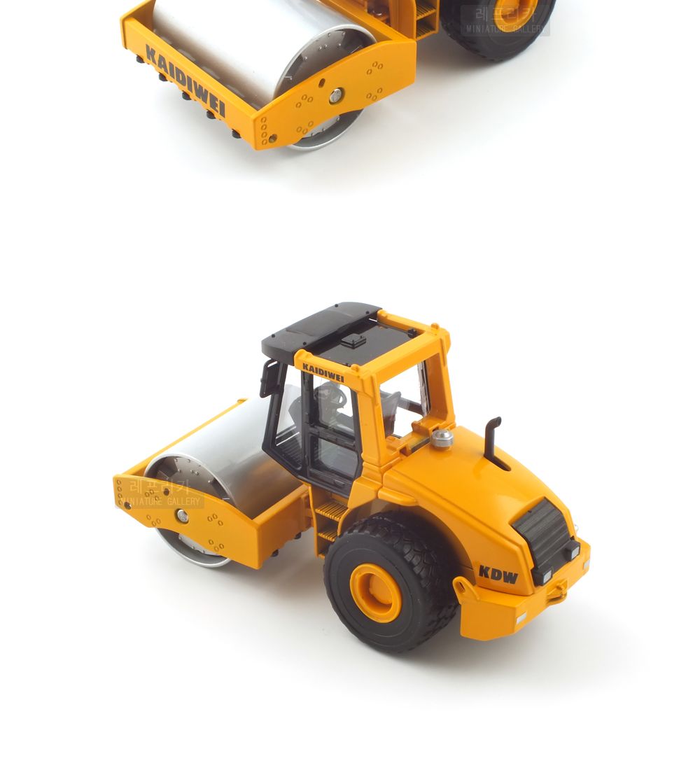 1 50 SINGLE DRUM ROLLER(KDW250184YE) 싱글 드럼 롤러 중장비 모형/프라모델/프라모델모형/장난감모형/키