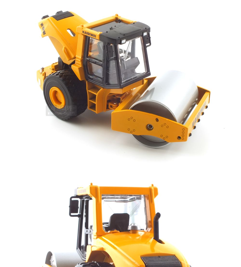 1 50 SINGLE DRUM ROLLER(KDW250184YE) 싱글 드럼 롤러 중장비 모형/프라모델/프라모델모형/장난감모형/키