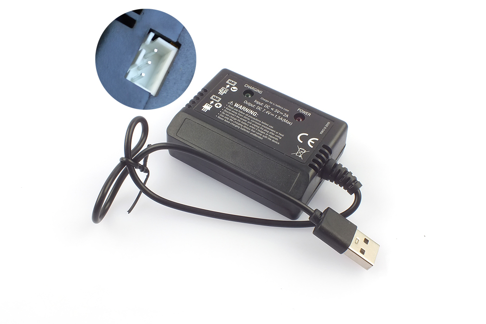 (COMBUY PART) Charger (CBT111256) USB발란서 차저 7.4v 2cell 범용 충전기/배터리/프라모델부품/프라모델