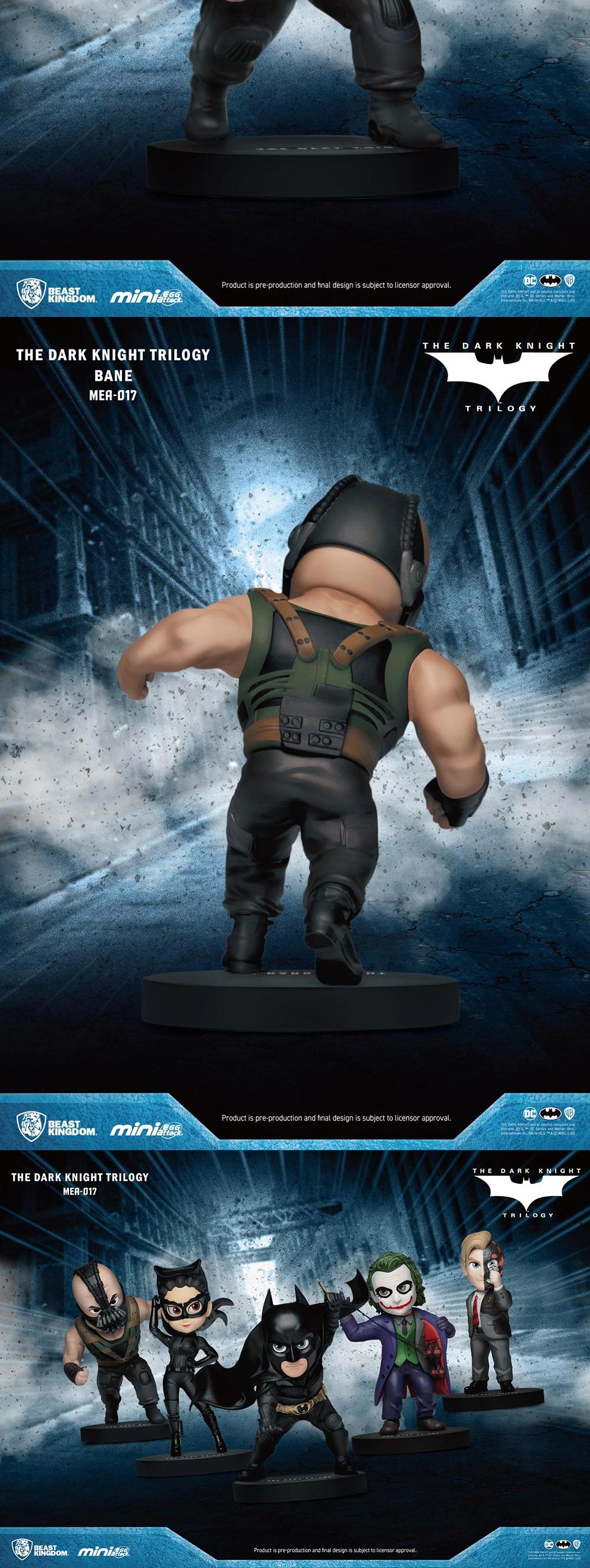 비스트킹덤 (다크 나이트 트릴로지) MEA-017 베인 (BKD068931) 미니에그어택 스테츄 피규어/귀멸의칼날/귀