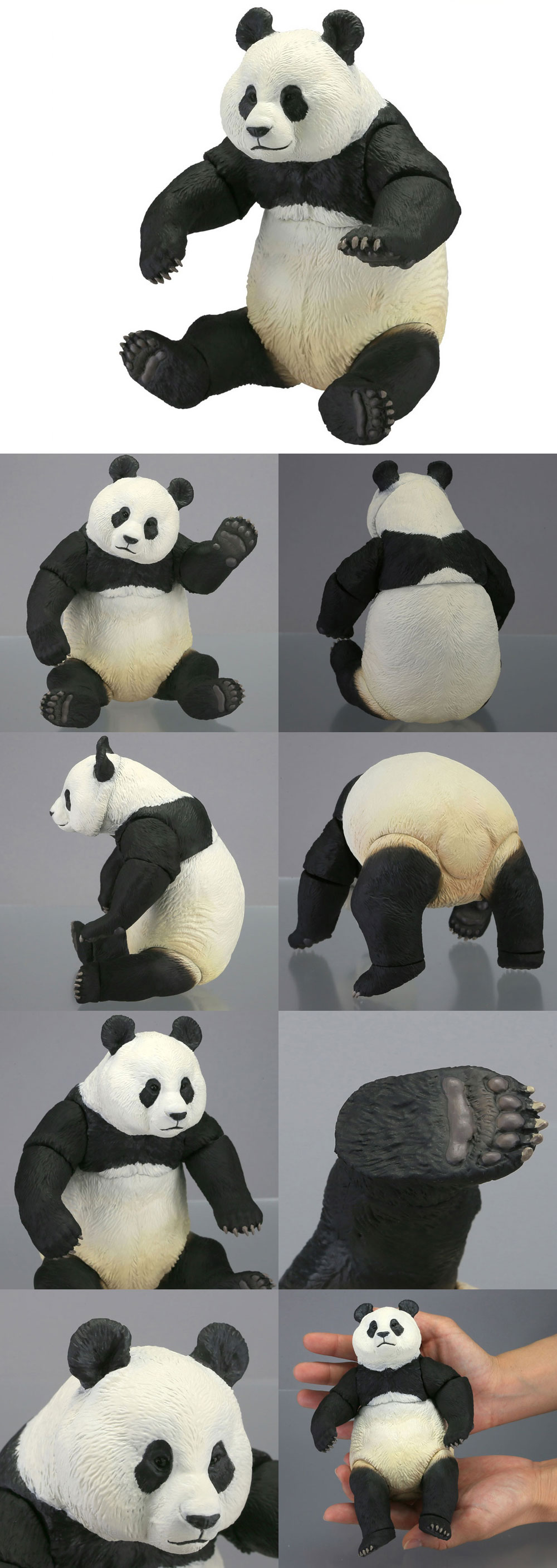 카이요도 KA003027FG SOFUBI TOYBOX 팬더/팬더피규어/팬더피규어모형/피규어/캐릭터피규어/동물피규어/인테