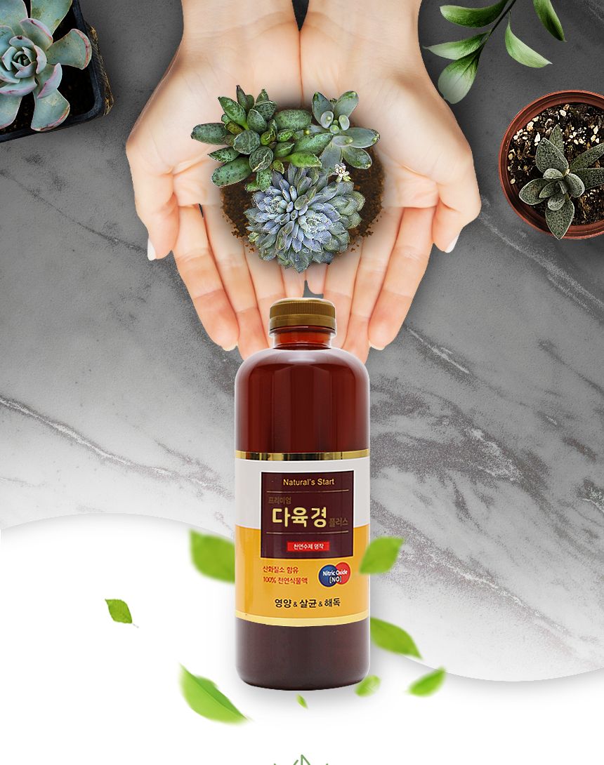 국산 식물영양 다육경 플러스 1L/다육이키우기/식물키우기/식물용비료/화분키우기/화분비료/다육/다육식물/