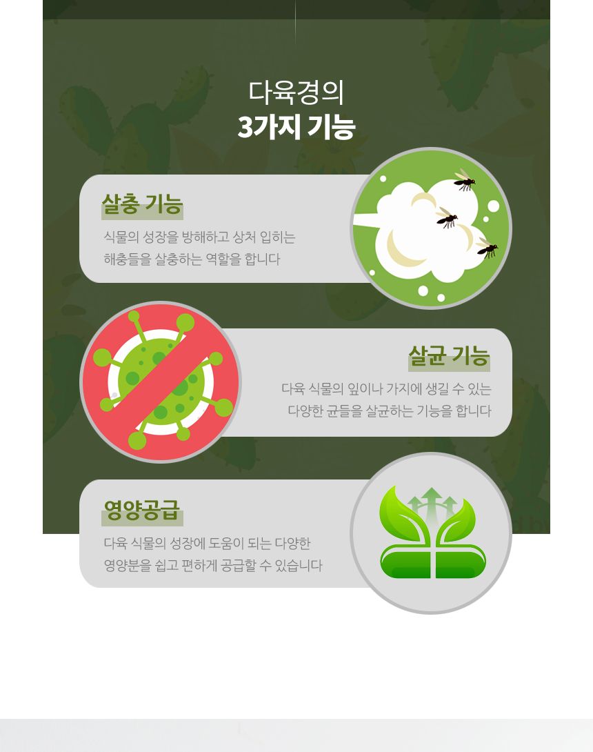 국산 식물영양 살균 다육경 플러스 500ml/다육이키우기/식물키우기/식물용비료/화분키우기/화분비료/다육/